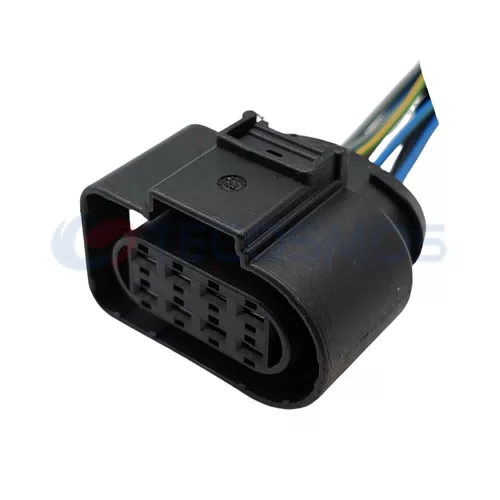 Waterproof Wire Connector Cable Harness Automotive Housing Connector for Volkswagen Audi 8-pin Female Plug 8D0973834... - image 5